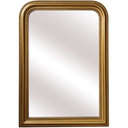 [11981] MIROIR DECO BORDURE DORE 700X400MM