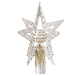 [12025] CIMIER SAPIN 3D ETOILE BOULE