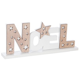 [12036] DECO BOIS LETTRES NOEL AJOURE