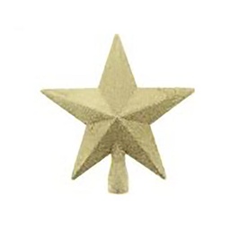 [14657] CIMIER ETOILE PAILLE 20CM OR
