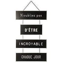 [14810] DECO METAL 4 PLAQUES
