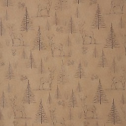 [12120] PAPIER CADEAU KRAFT IMP 200X70CM