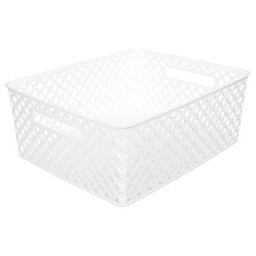 [111953] PANIER MULTI USAGE MOYEN BLANC