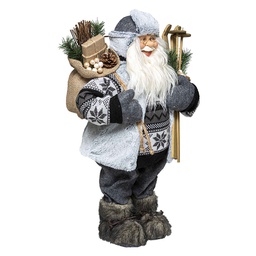 [12188] PERE NOEL TRADITIONNEL SKI 120CM