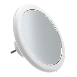 [12277] PATERE MIROIR RONDE BLANC X3