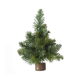 [12351] SAPIN TABLE NOEL BLOOMING VERT 25CM