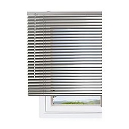 [12554] TECHNO STORE VENITIEN ALUMINIUM ARGENT 90X250