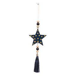 [12779] SUJET DE NOEL BOIS FORME EMAIL POMPON