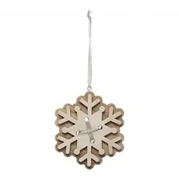 [12840] SUJET DE NOEL BOIS VELOURS LACET 2ASS