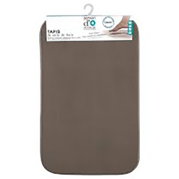 [12931] TAPIS MEMOIRE FORME 48X80 TAUPE