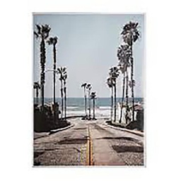 [12958] TOILE IMPRIME/CADRE ROUTE 58X78