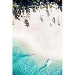 [13003] TOILE 30X45 TROPICAL BEACH