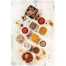 [13034] TOILE 30X45 EPICES SALEES