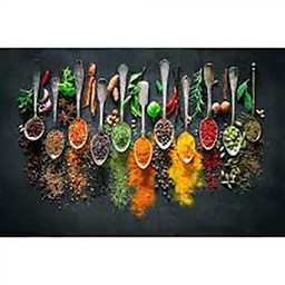 [15754] TOILE 45X65 EPICES CUILLERES