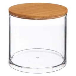 [13220] BOITE COTON ROND SELENA BAMBOU