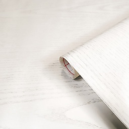[13234] ADHESIF ROULEAU BOIS NACRE BLANC 2,1MX90CM