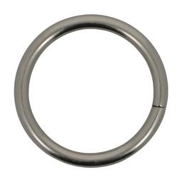 [13373] 10 ANNEAUX D40 POUR D16 CHROME BROSSE