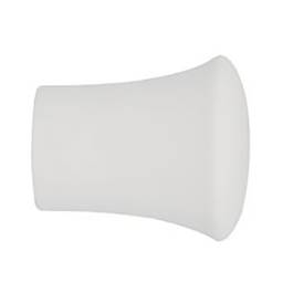 [13441] EMBOUT POMMEAU D35 LAQUE BLANC FSC 100%