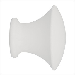 [13445] EMBOUT MINI PATERE A VIS D28 BLANC FSC 100%