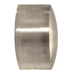 [13467] 2 EMBOUTS FERMETURE D16 CHROME BROSSE