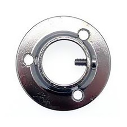 [13468] 2 NAISSANCES METAL D16 CHROME BROSSE