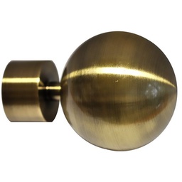 [14916] EMBOUT BOULE D28 DORE VIEILLI