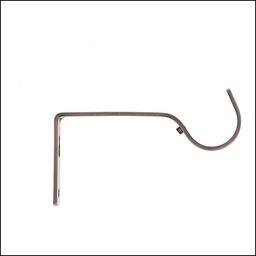 [13480] 2 SUPPORTS OUVERTS 90MM D28 DORE VIEILLI