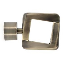 [13481] EMBOUT CARRE SANS RIVET D28 DORE VIEILLI