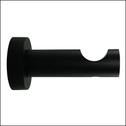 [13601] SUPPORT TIGE 80MM OUVERT D28 NOIR FSC 100%