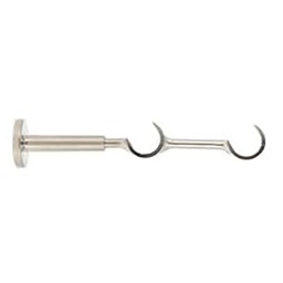 [15614] SUPPORT EXT DBL OUVERT 115-215/170-270 CHROME MAT
