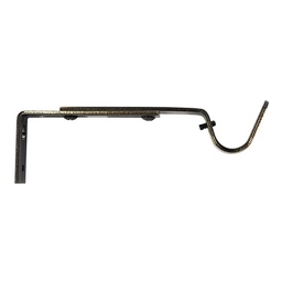 [13614] 2 SUPPORTS OUVERT REGLABLE 115/160 A/M NICKEL
