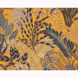 [13697] PAPIER PEINT PV INTERIEUR MUR VEGETAL MAIS BLEU