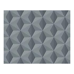 [13728] PAPIER PIENT EXP INTERIEUR MOTIF GEOM LIFE 3 ANTHRACITE NOIR