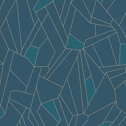 [13743] PAPIER PEINT PV INTERIEUR KALEIDO OCEAN &amp; OR