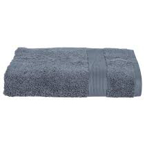 [14889] DRAP DOUCHE 450 GRIS FONCE 70X130