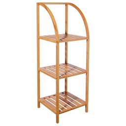 [14934] ETAGERE 3 NIV BAMBOU ARQUEE