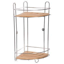 [14931] ETAGERE 2 NIVEAUX VENTERRA BAMBOU