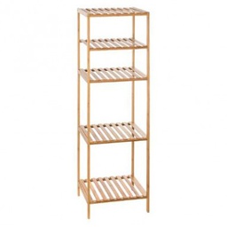 [13868] ETAGERE 2+2 CASES MIX BAMBOU