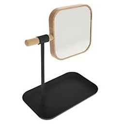 [15110] MIROIR AMOVIBLE NATUREO NOIR