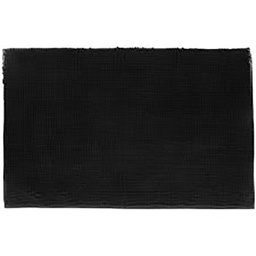 [13968] TAPIS MINI CHENILLE 50X80 NOIR
