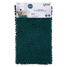 [13972] TAPIS MAXI CHENILLE 50X80 VERT EMERAUDE