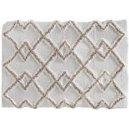 [13983] TAPIS COTON ETHNIQ 50X75 TAUPE