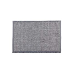 [14056] TAPIS VINYLE TRESSE CADRE1 SILVER 60X90