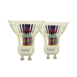 [16106] PACK 2 AMPOULES LED GU10 345LM 2700K 5W