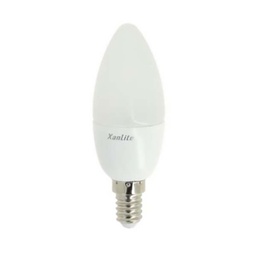 [16134] AMPOULE CLASSIQUE LED-FLAMME OPAQUE SMD - E14 470LM 4000K 6W