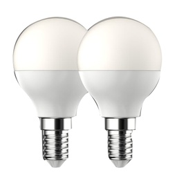 [16141] AMPOULE LED P45 OPAQUE SMD E27 470LM 2700K 5,3W