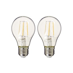 [16176] PACK 2 AMPOULES A60 RETROLED E27 470LM 4000K