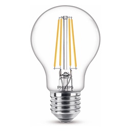 [16178] AMPOULE LED A60 TRANSPARENTE A FILAMENT E27 806LM 4000K 7W