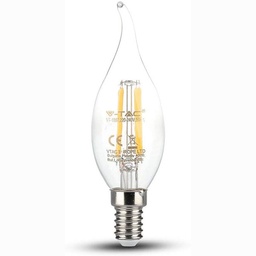 [16199] AMPOULE CLASSIQUE LED A FILAMENT E14 470LM 2700K 4W