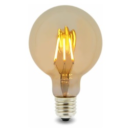 [16224] AMPOULE LED FILAMENT VINTAGE G125 AMBRE E27 806LM 1800K